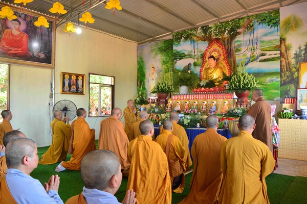 Lễ An vị Phật và kiêm nhiệm trụ trì Tịnh xá Ngọc Dương