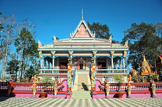 Sóc Trăng: Chùa Chén Kiểu - Ngôi chùa Khmer độc đáo