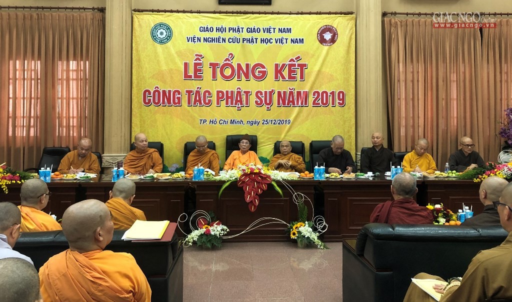 Viện Nghiên cứu Phật học Việt Nam Tổng kết Công tác Phật sự năm 2019
