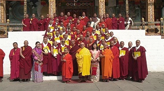 Bhutan: 30 vị tu sĩ được trao bằng thạc sĩ về nghiên cứu Phật học