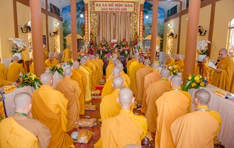 Ban Trị sự GHPGVN TP.HCM phổ biến kế hoạch tổ chức Đại giới đàn Bửu Huệ Phật lịch 2567