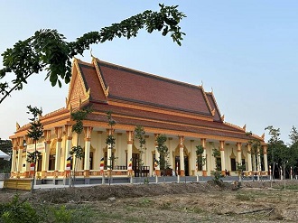 Cần Thơ: Khánh thành trai đường Học viện Phật giáo Nam tông Khmer